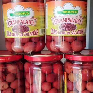 Olive nere in salamoia 300g Ortosud