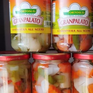 Giardiniera all'aceto 300g Ortosud