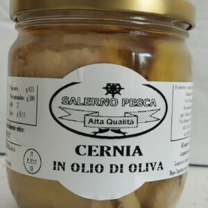 Cernia in olio di oliva 425g