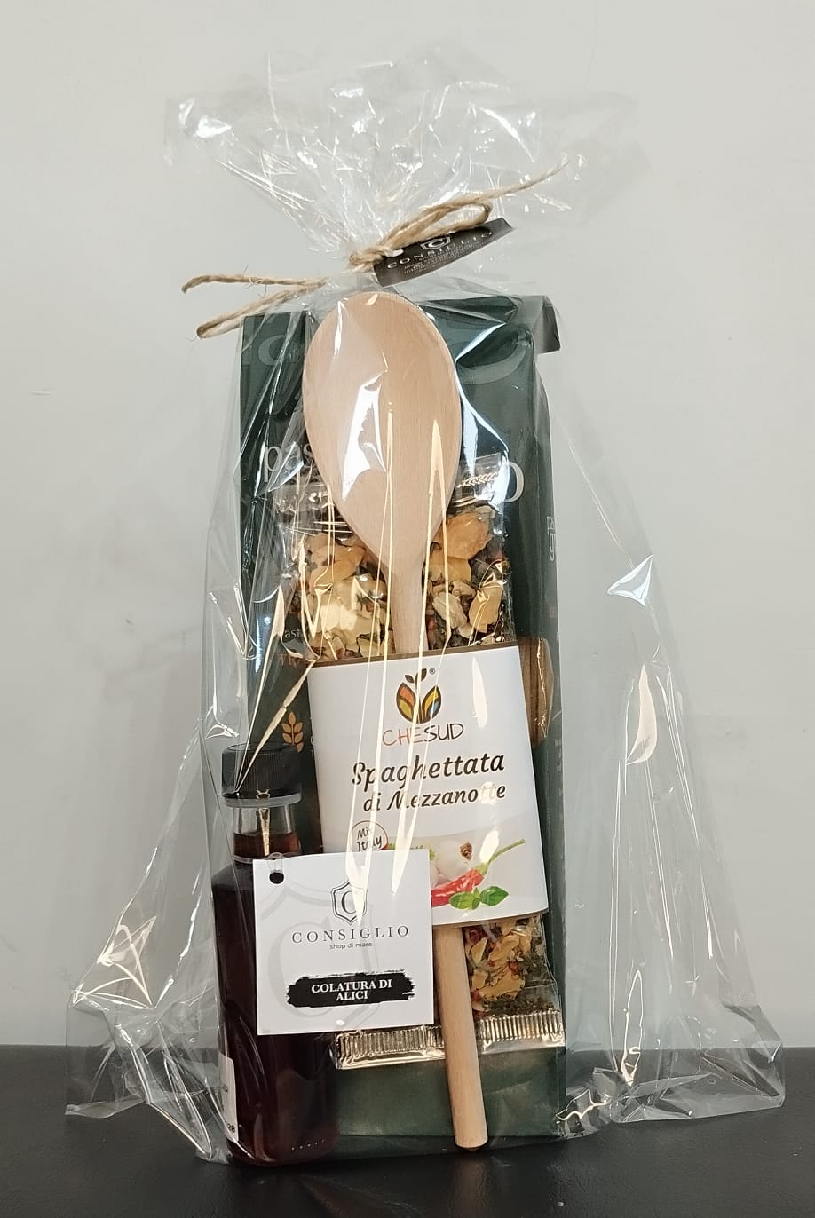 BOX "SPAGHETTATA-COLATURA DI ALICI-SPAGHETTI"