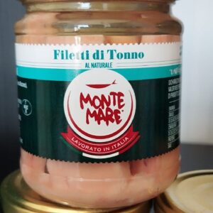 FILETTI DI TONNO  "Pinna gialla" 180" al naturale